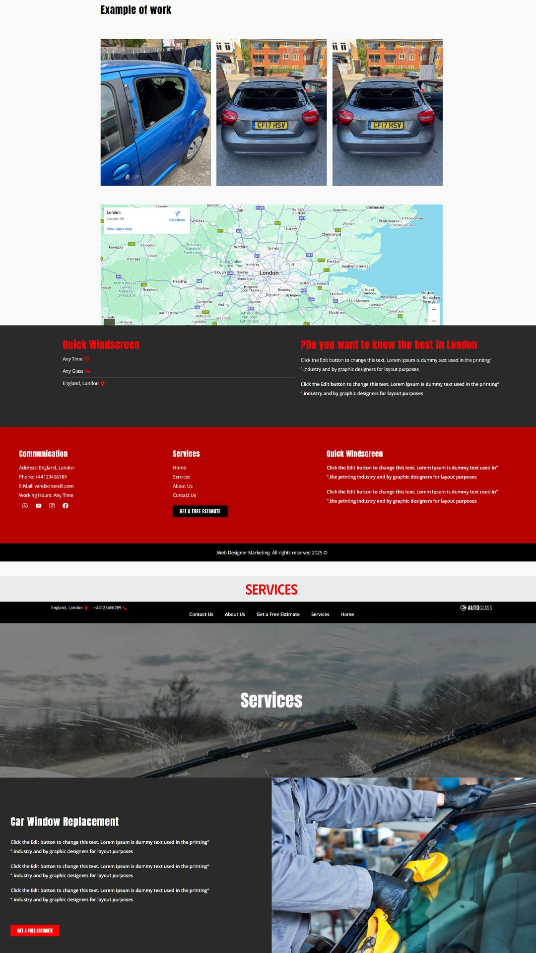 Auto Glass Repair & Replacement